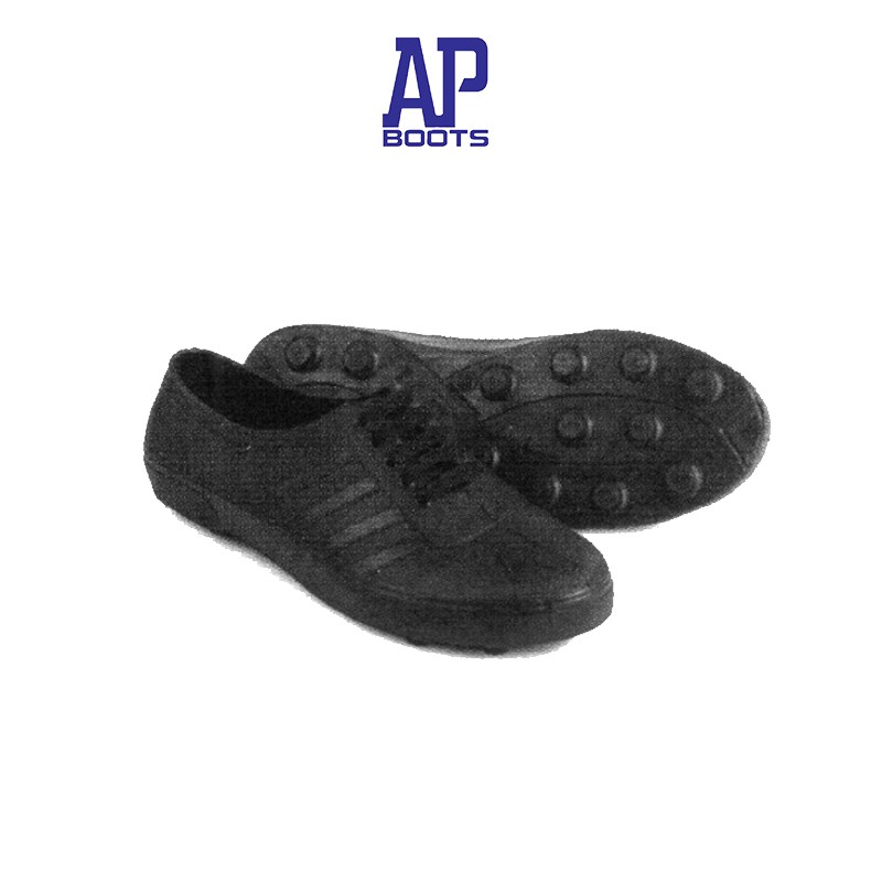 AP Boots 967 BLACK / Sepatu Bola Hitam PUL