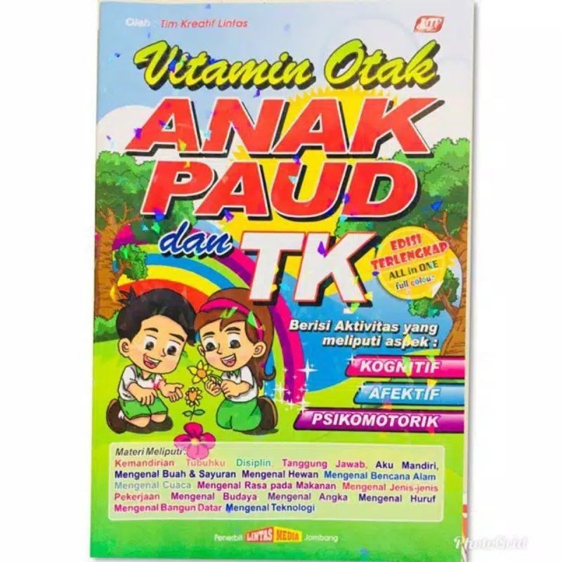 BUKU TK - VITAMIN OTAK PADA ANAK TK & SD