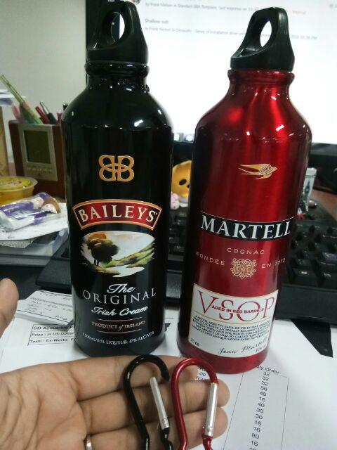Botol Minum Custom Gambar Unik Baileys - Botol Minum Custom 500 Ml