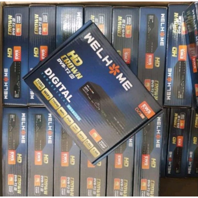 Set Top Box Welhome Set Top Box DVB T2 03 DVBT2-02 harga 40pc