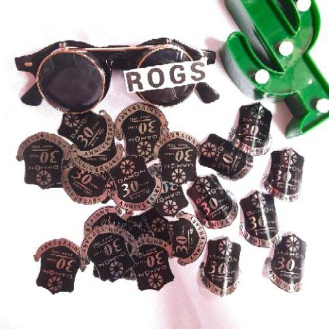 PROMO Badge dahon anniversary | emblem sepeda