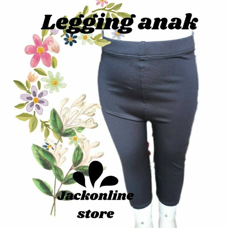 Celana Legging anak polos  2 - 4 tahun / legging bayi / legging anak paud