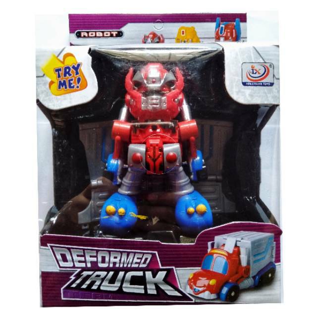 Mainan Robot Deformed Truck - Mainan Anak Robot Truk