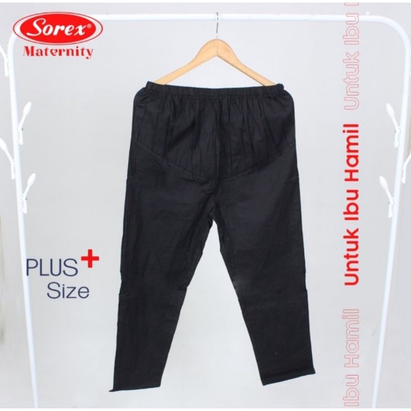 Sorex Maternity Pants Celana Ibu Hamil Plus Size Freesize (JB302)