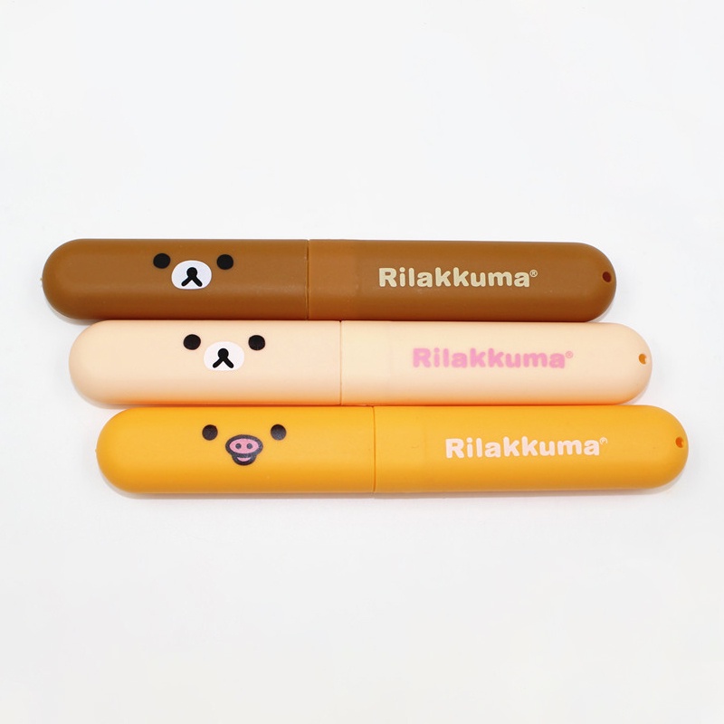 Kotak sikat gigi/TEMPAT SIKAT GIGI RILAKUMA RILAKKUMA/Kotak sikat gigi kartun  L293