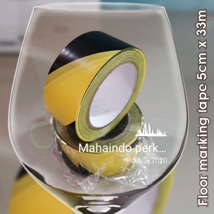 

Trendi Lakban Lantai Belang - Floor Marking Tape Untuk Pembatas Lantai Hot Sale