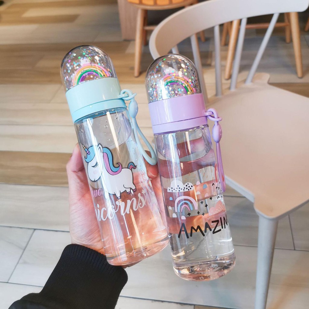 TS01- BM-002  BOTOL MINUM ANAK KARAKTER HEWAN LUCU BOTOL SEKOLAH