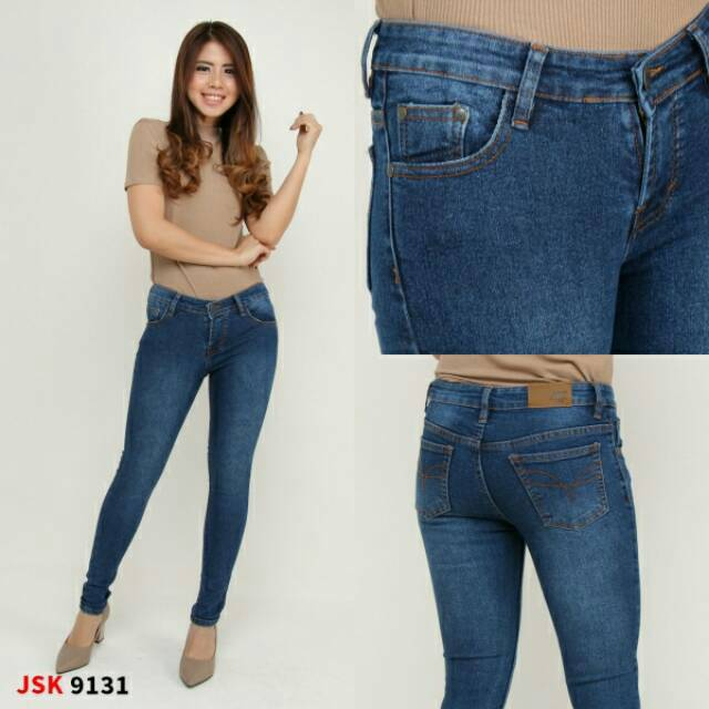  27 42 Celana  Panjang Skinny Jeans Denim Gaul  Modis 