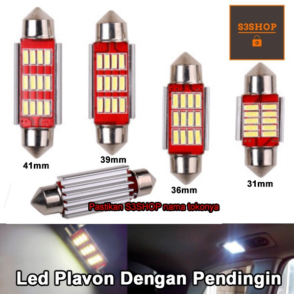 Led Plafon Kabin Dengan Pendingin 31mm 36mm Avanza Xenia Ertiga Calya Xpander