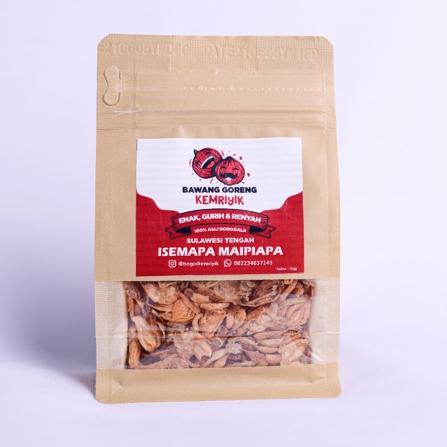 

Bawang Goreng Asli Donggala - Sulawesi Tengah