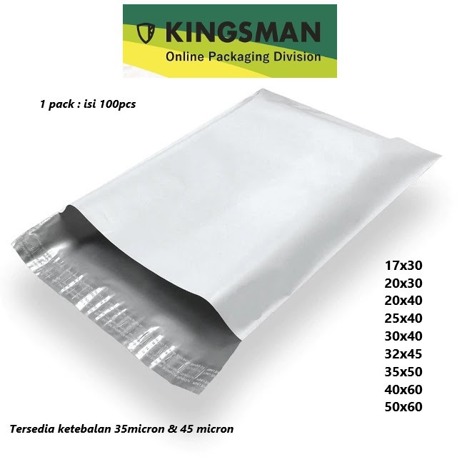 Polymailer50x60(35micron)isi100pcs