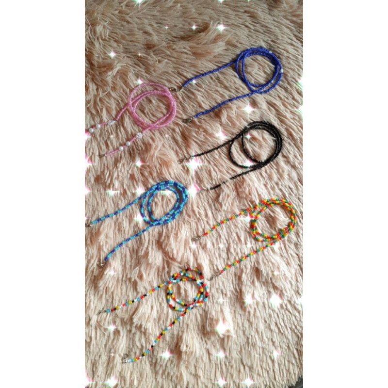 Strap Masker (Manik-manik)