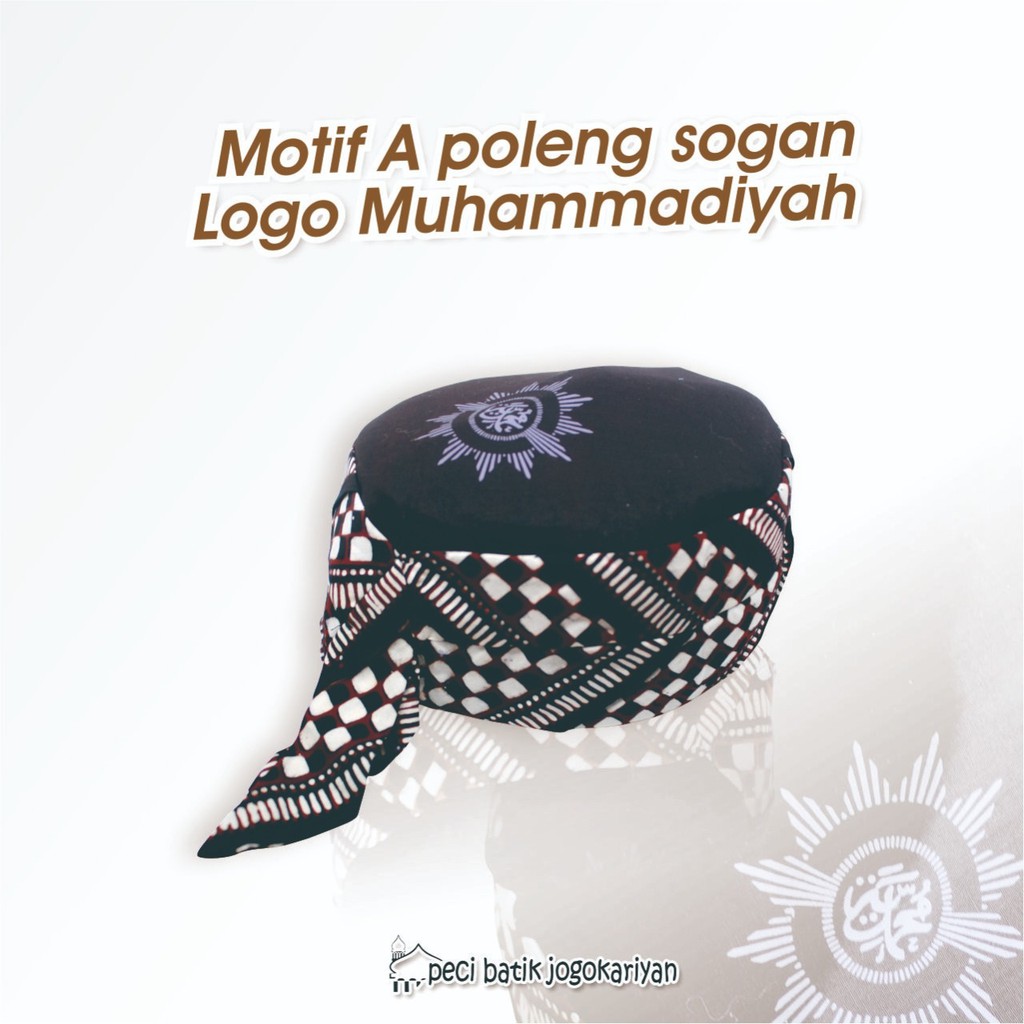 PECI BATIK Motif A POLENG SOGAN LOGO MUHAMMADIYAH Special Edition