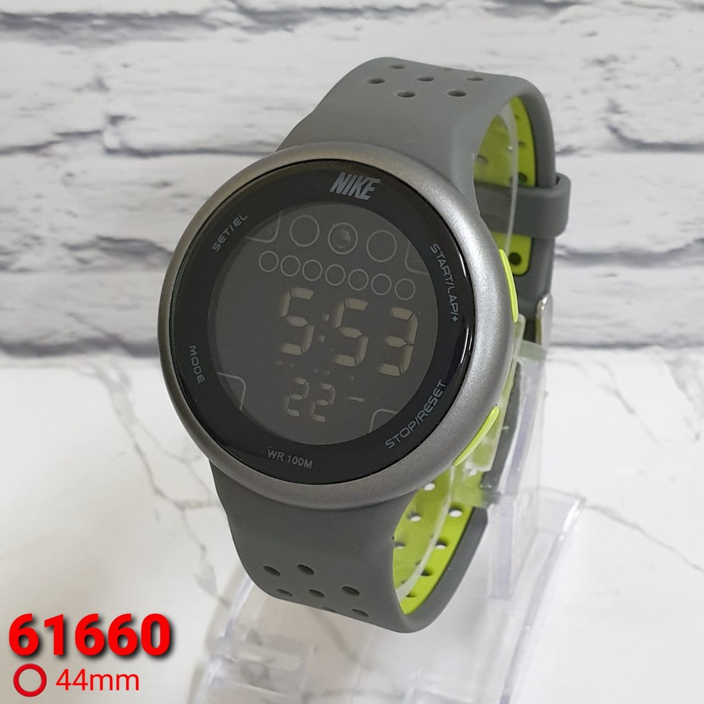 jam tangan nike digital bulat 4cm