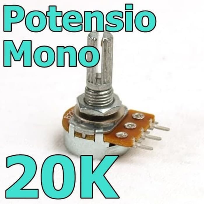 Potensio Mono 20K VARIABLE RESISTOR Potensiometer