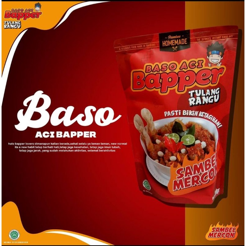 

BEST SELLER Baso Aci Baper Tulangrangu SAMBEL MERCON