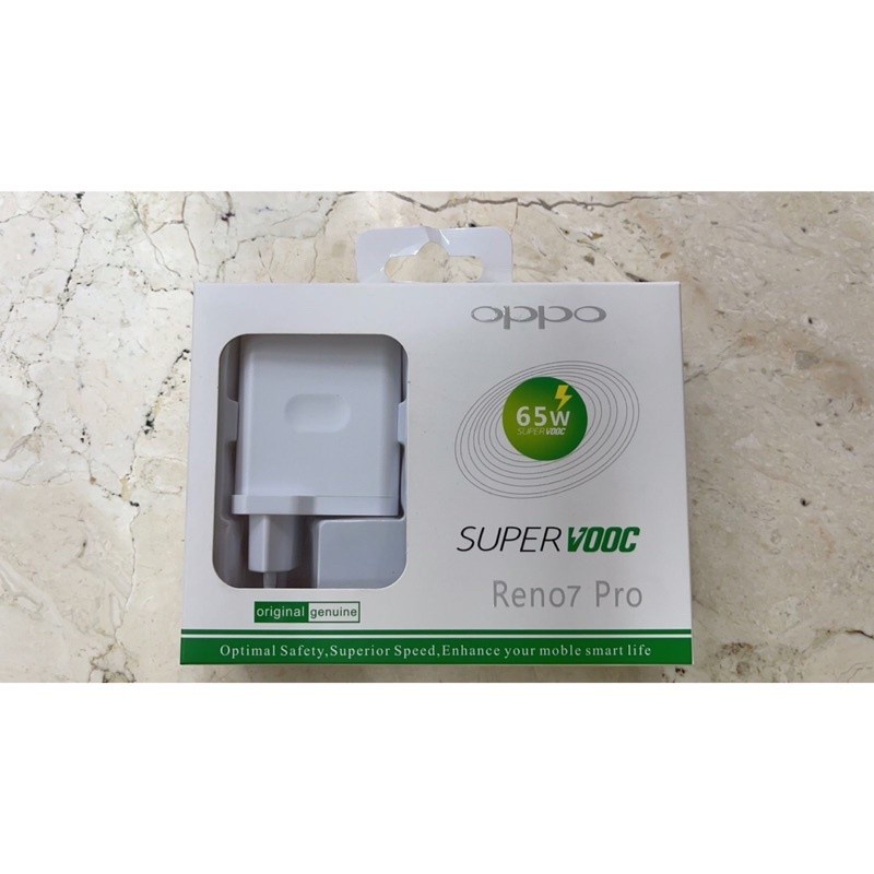 CHARGER FAST CHARGING OPPO ORIGINAL FOR MICRO &amp; TYPE C // CHARGER SUPER VOOC RENO 7 PRO - BD