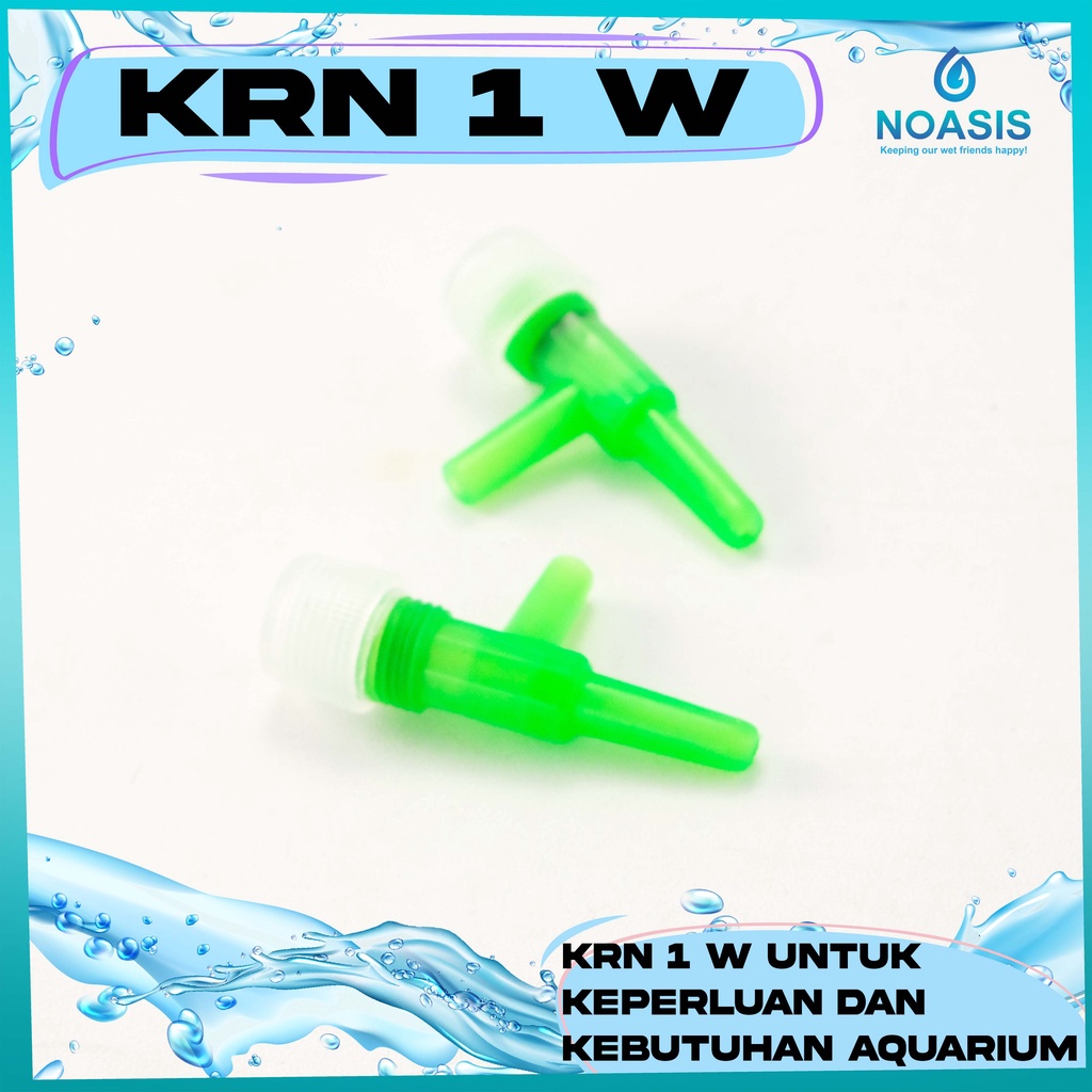 KRAN KERAN 1 WAY AERATOR CO2 AQUARIUM PENGATUR MESIN POMPA UDARA MURAH