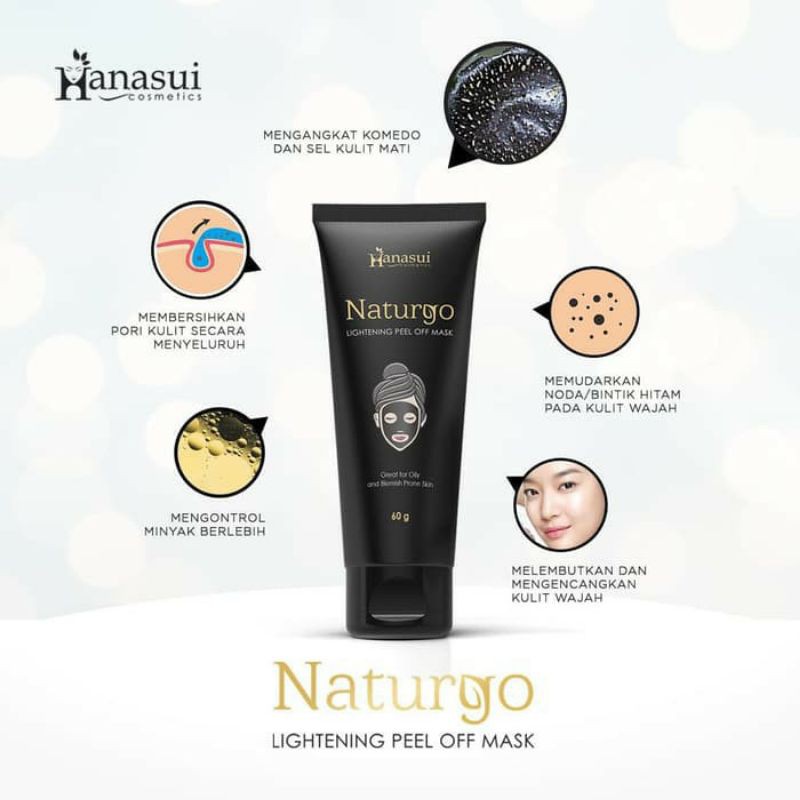 HANASUI MASKER LUMPUR TUBE/HANASUI MASKER TUBE/Masker