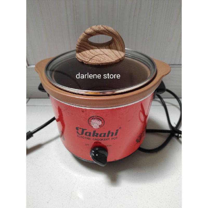 Sparepart tutup kaca takahi slow cooker takahi 1,2L 1,2 ltr tutup kaca nya saja