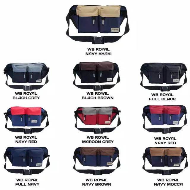 Waist bag selempang saku dua RARIDO products