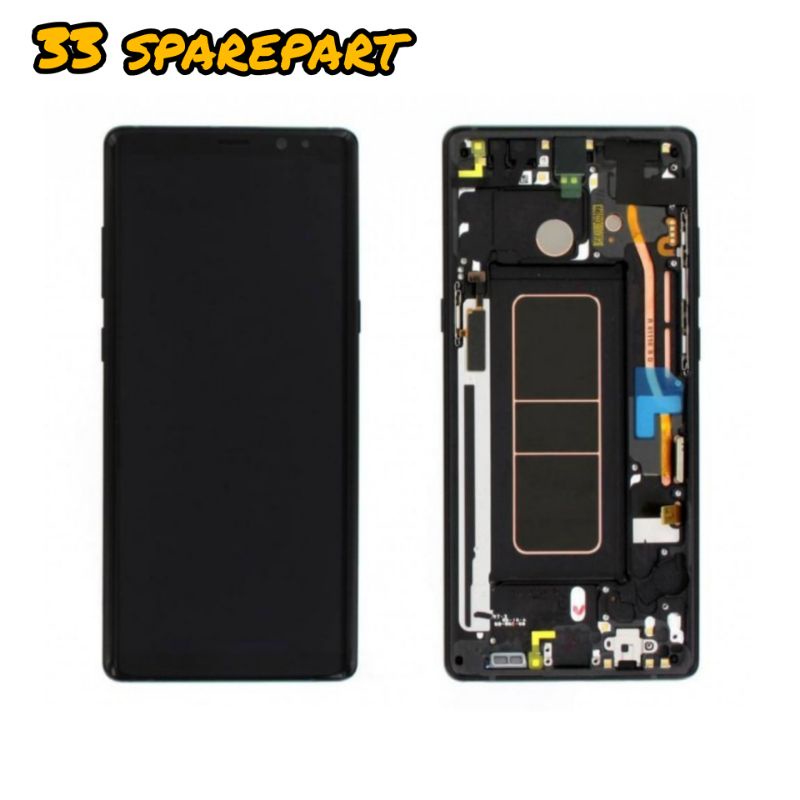 LCD FULLSET + FRAME SAMSUNG NOTE 8 / N950 ORIGINAL