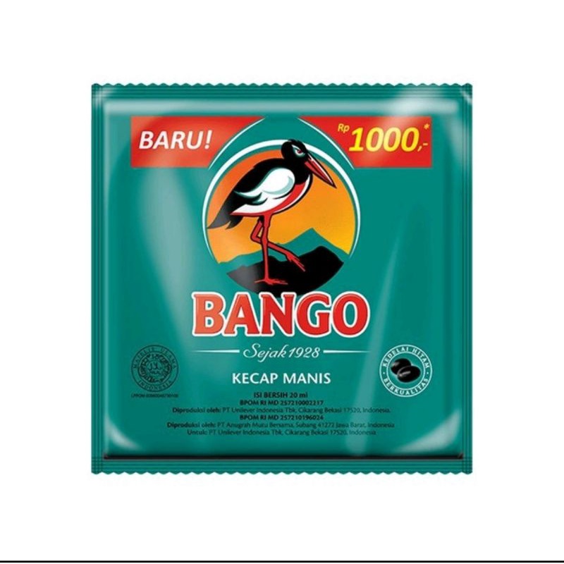 

Kecap bango sachet original - 20ml