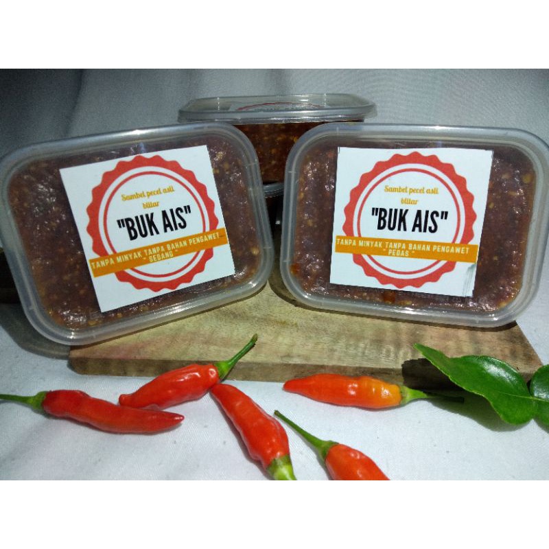 

sambel pecel asli blitar 200gram sedang