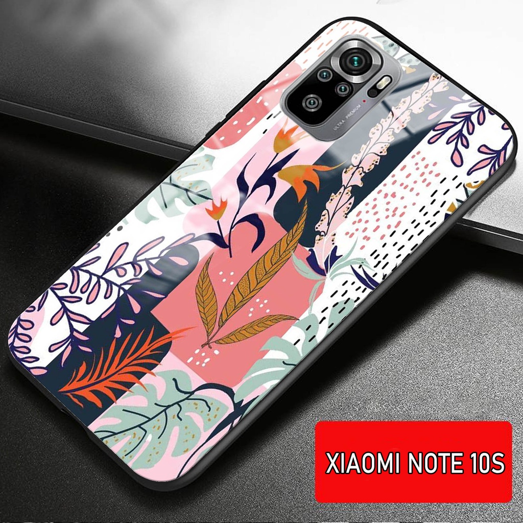 Softcase Glass Kaca XIAOMI REDMI NOTE 10 S - Casing HP XIAOMI REDMI NOTE 10 S [ S45].