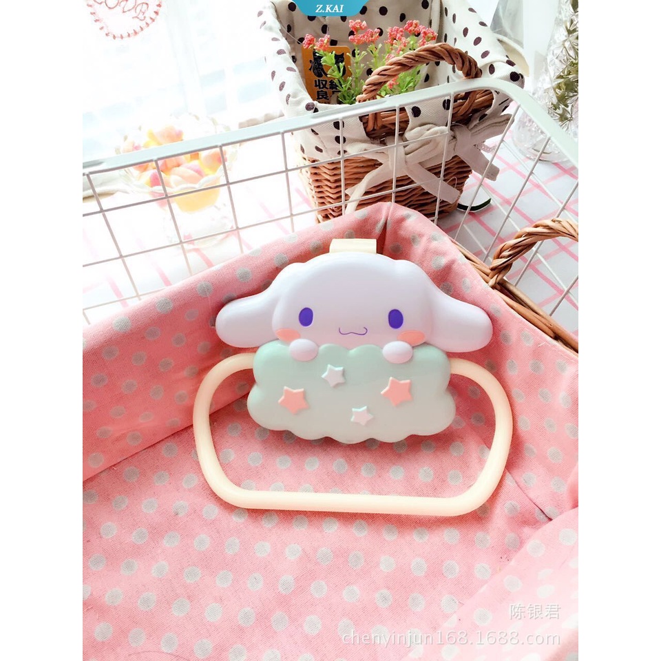 Rak Kait Penyimpanan Handuk Desain Kartun Hello Kitty Sanrio Untuk Kamar Mandi