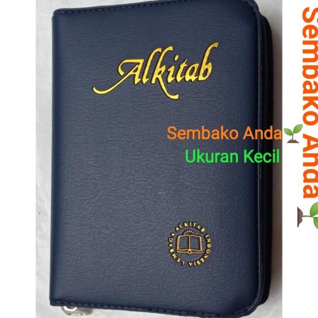 Alkitab Lai Kristen Ukuran Kecil / Anak. Resleting. Tb 034 Ti Ns.