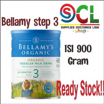 Bellamy's Organic Step 3 Follow On Formula 900 gr (12+ Months )