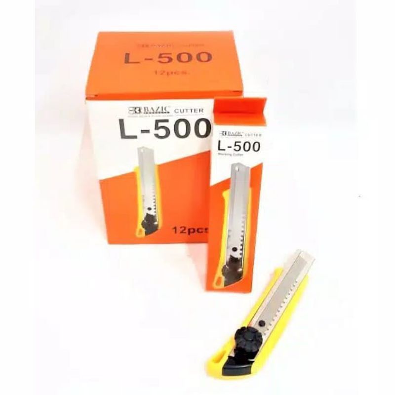 

CUTTER Besar BAZIC L - 500 (Kemasan dus/pc)