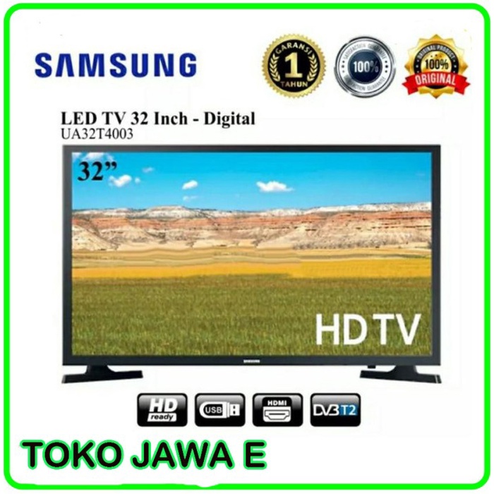 TV 32 INCH SAMSUNG LED TV UA 32T4300AK Layar 32 inch - DIGITAL TV