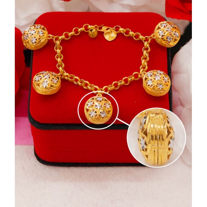 Perhiasan Mas Bangkok lapis emas 99% mirip emas asli