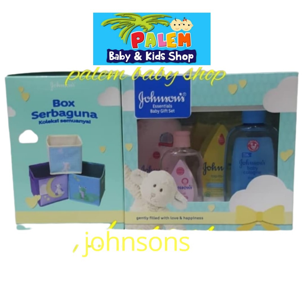 Johnson's Baby-Paket Baby essentials Gift set 2979 free tas serba guna/box