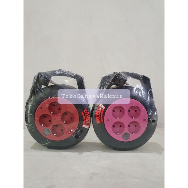 Kabel Roll/Stop Kontak/Kabel Box DX-10/DX-15 + Lampu Indikator Dexta