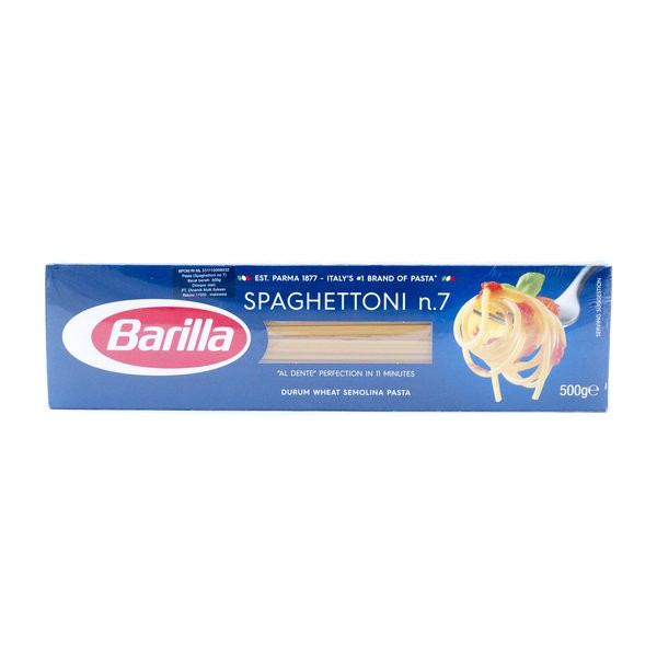 

BARILLA Spaghettoni N 7 Pasta - Spagetti Durum Wheat Semolina 500gr