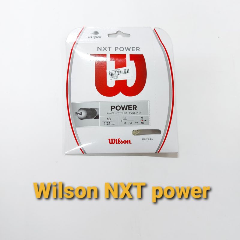 SENAR TENIS WILSON NXT POWER ORIGINAL