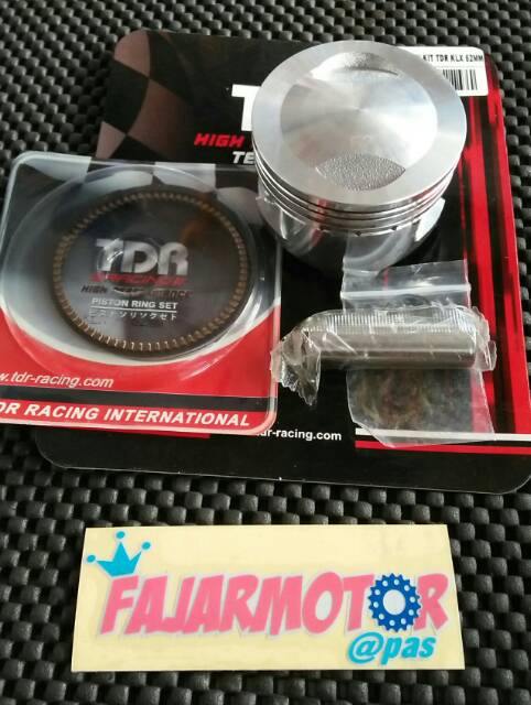 TDR PISTON KIT 62 63 MM RACING PNP KAWASAKI KLX 150 PIN 14