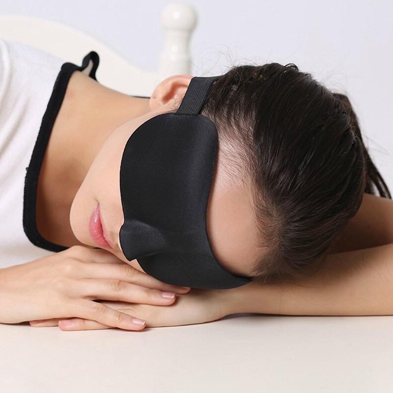 DC - 3D Masker / Kaca Mata Penutup Mata Masker Tidur Eye Mask Sleeping Cover Blindfold.