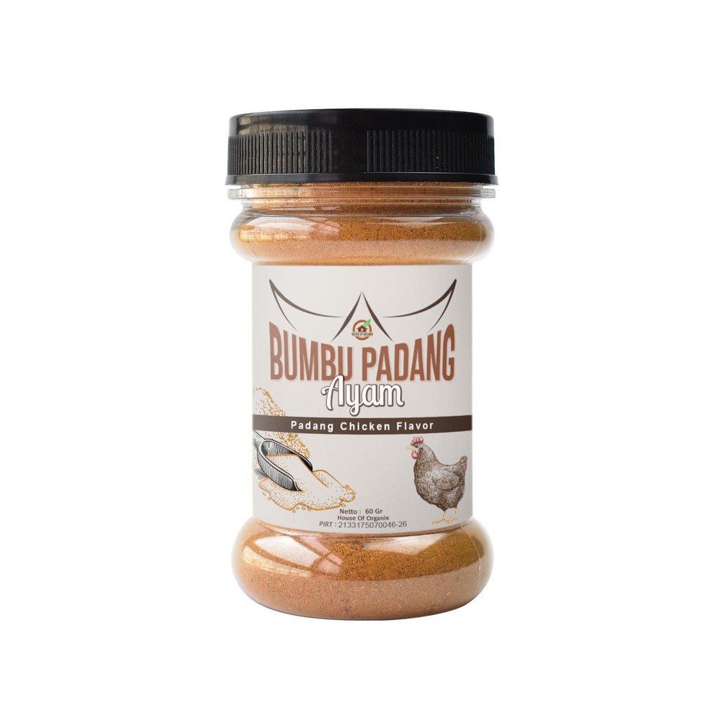 House Of Organix Bumbu Padang 60 Gr