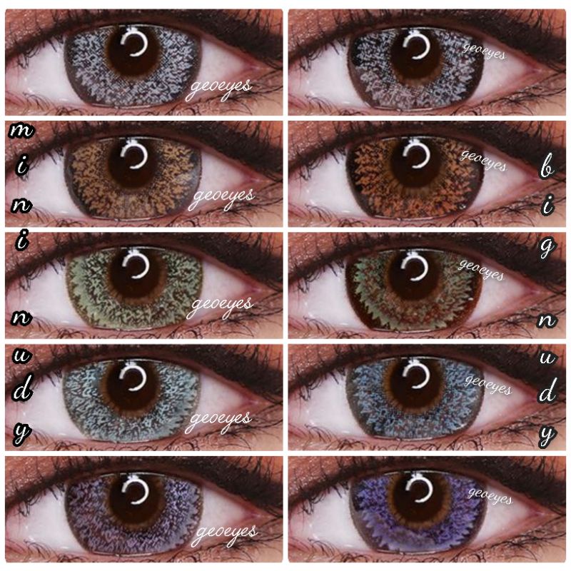 Softlens Geo Super Nudy and Geo Nudy