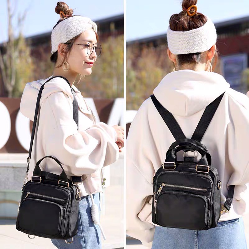 Tas Wanita Import Jinjing Ransel CHIBAO BIG CB1823 1823 3 In 1 Bahan Parasut Kualitas Super High Qua