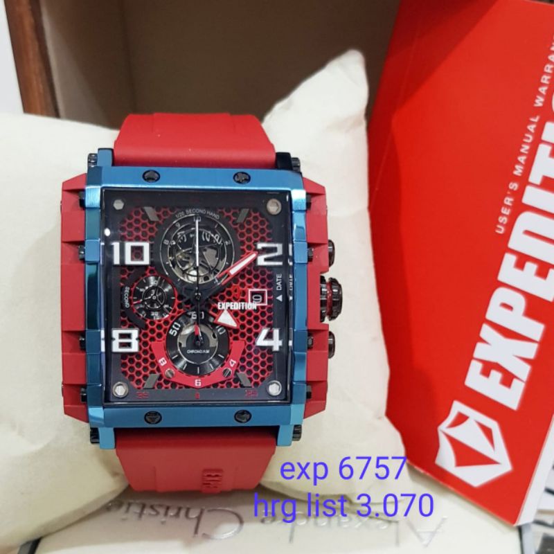 Jam Pria Wanita Expedition  E 6757 MC Ori || Jam Exp 6757 || E 6757 Bf