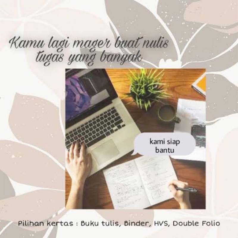 JASA TULIS TANGAN MURAH
