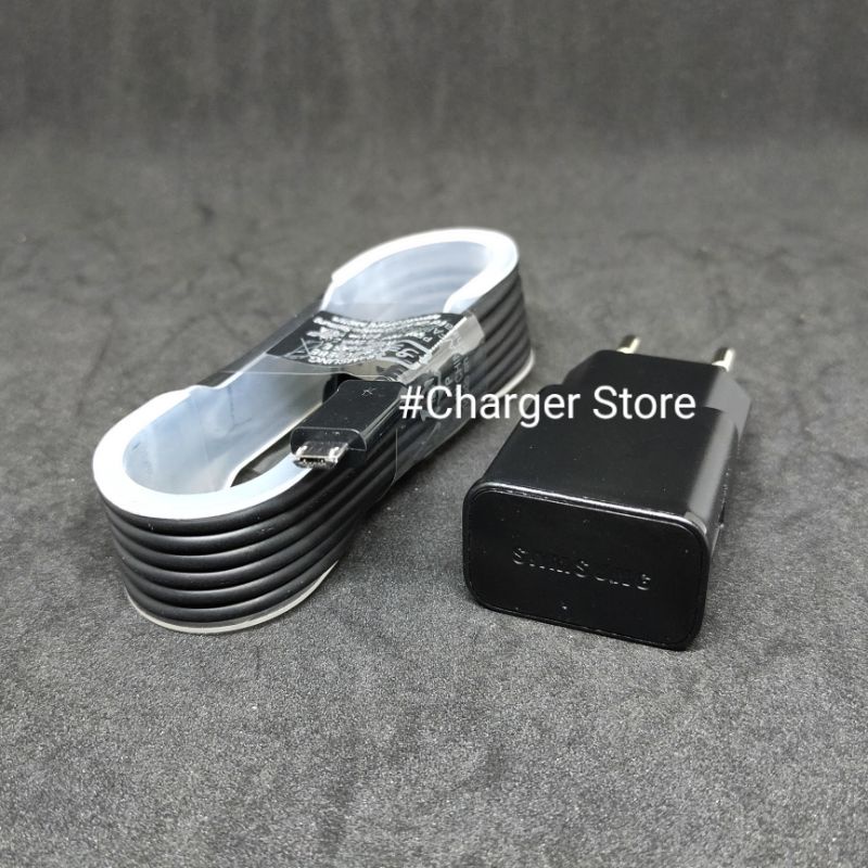 Charger Samsung Fast Charging Micro USB Batok Samsung Ukir Dan Plus Tulang Kabel