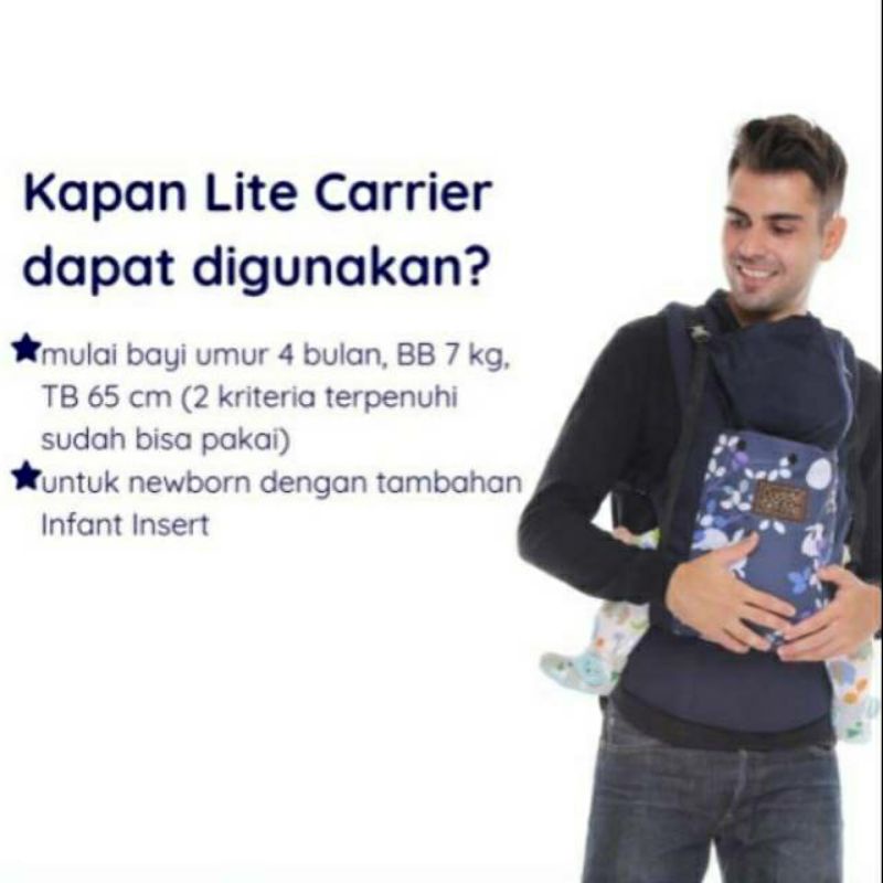 CuddleMe LITE carrier Gendongan bayi anak SSC Mshape 4bulan-2 tahun Cuddle Me