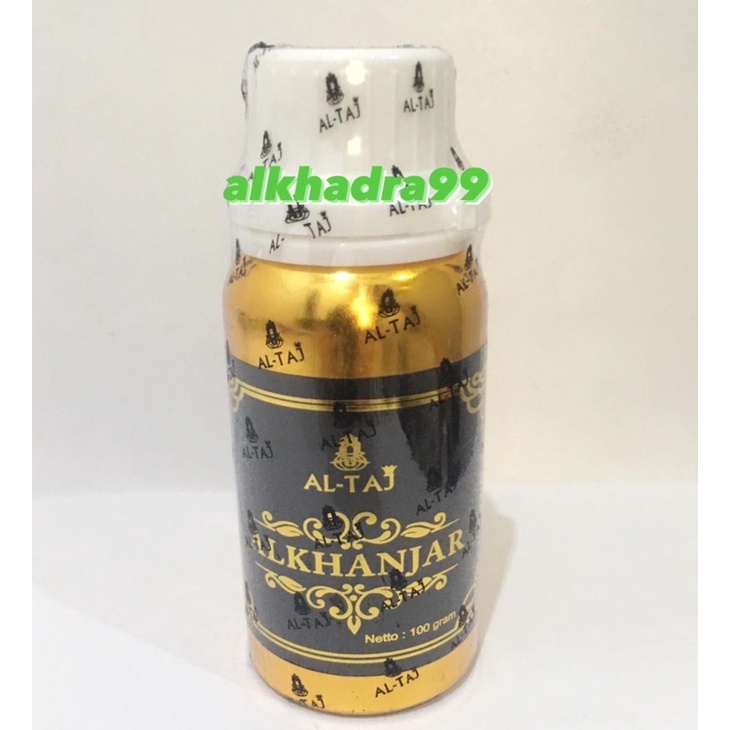 Al khanjar Alkhanjar Bibit murni parfume alkhanjar segel al-taj 100 ml 100 gr