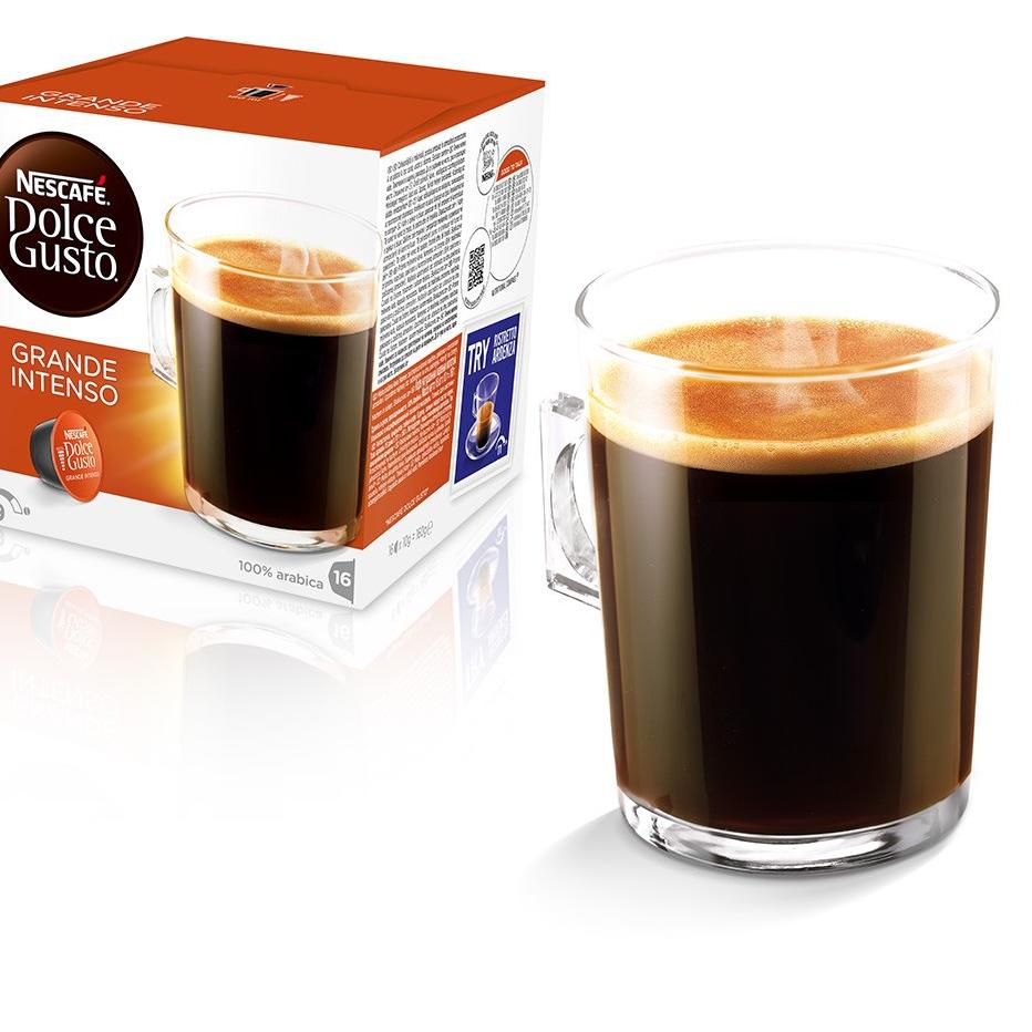 

ZBU Nescafe Dolce Gusto Grande Intenso 16 Capsule | Coffee Kapsul Kopi BU Z RPW